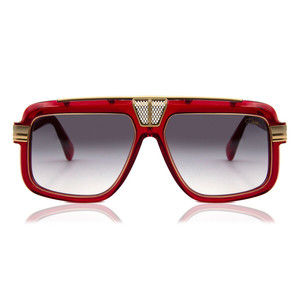 Cazal 678 sunglasses 004 Transparent Red 59mm Unisex